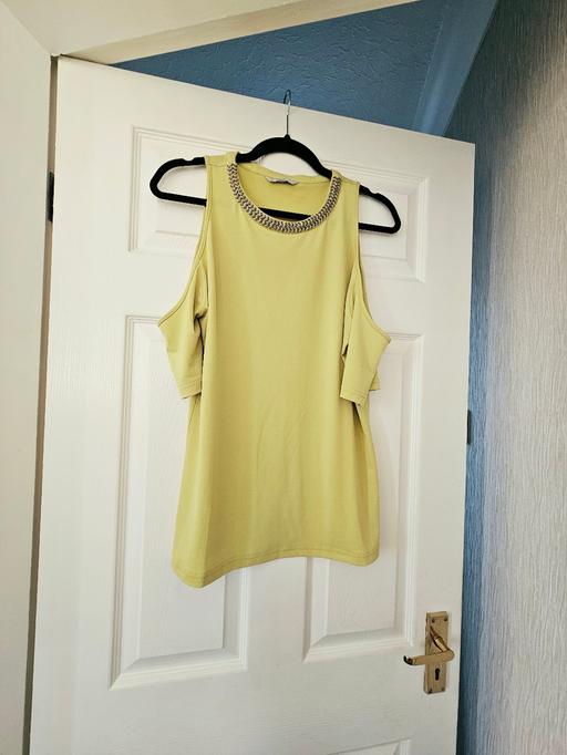  — Next cold shoulder top, size 12.
