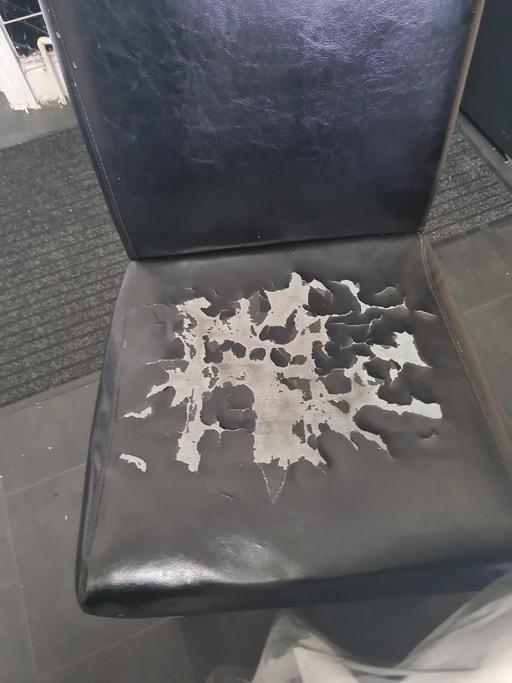  — Black dining chairs