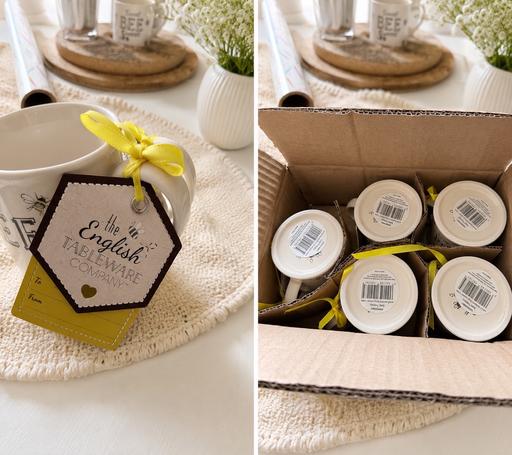  — Bee pattern bee sweet small mugs
