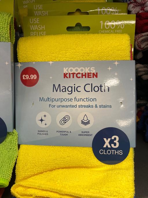  — New 3pc Magic Cloths