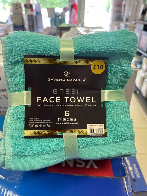  — New 6pc Face Towels