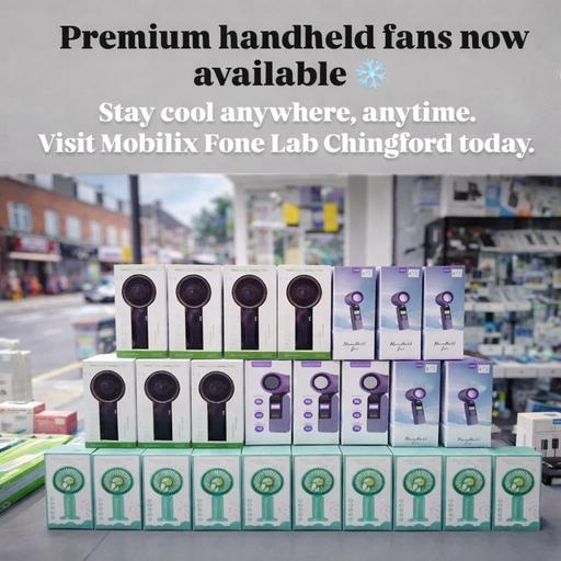  — Premium Handheld Fans Available in Stock!