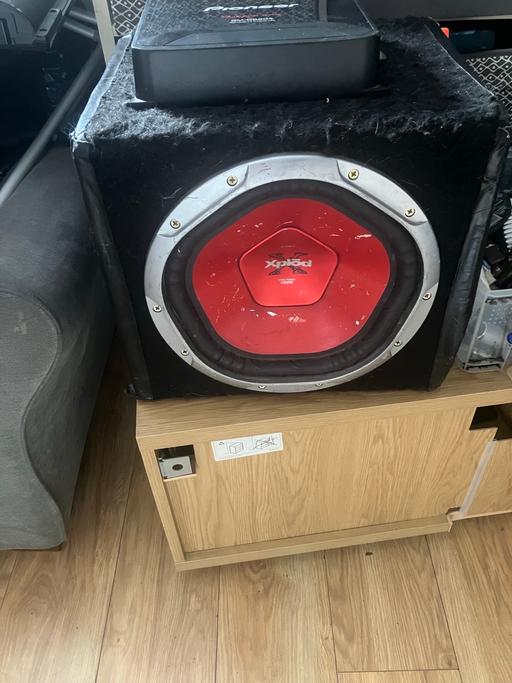 — Sony explod subwoofer and amp