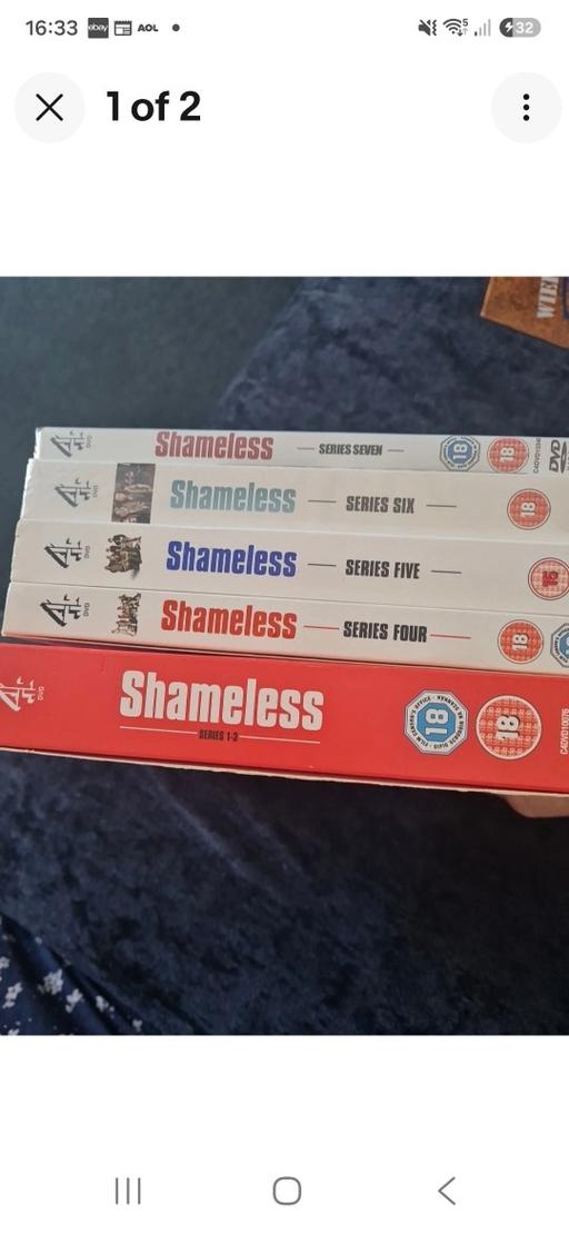  — SHAMELESS DVDS