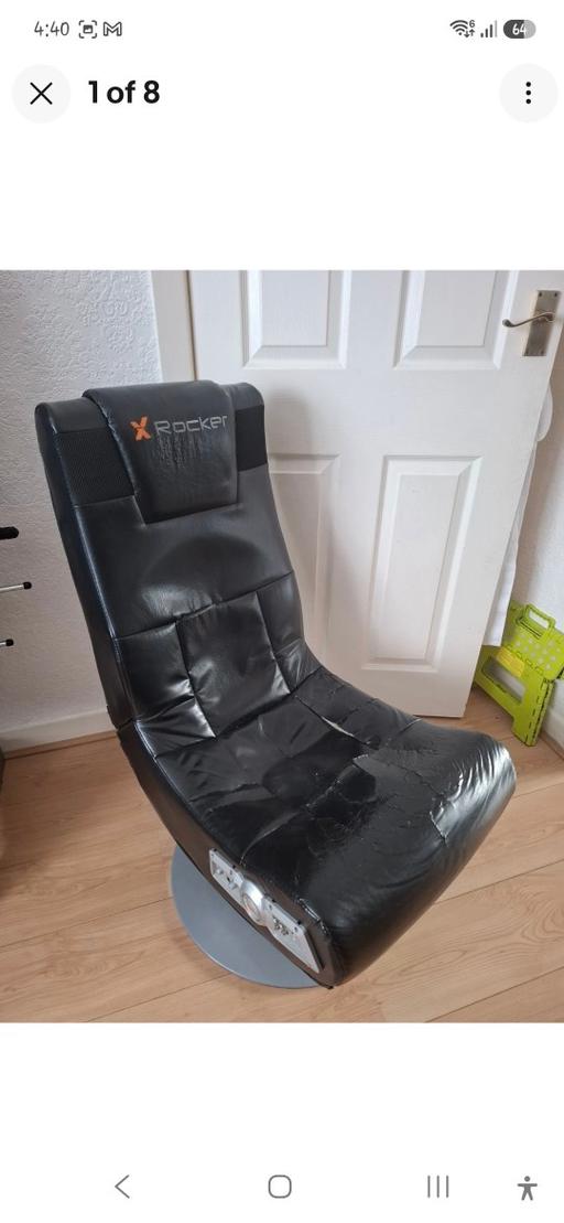 — x rocker gaming chair