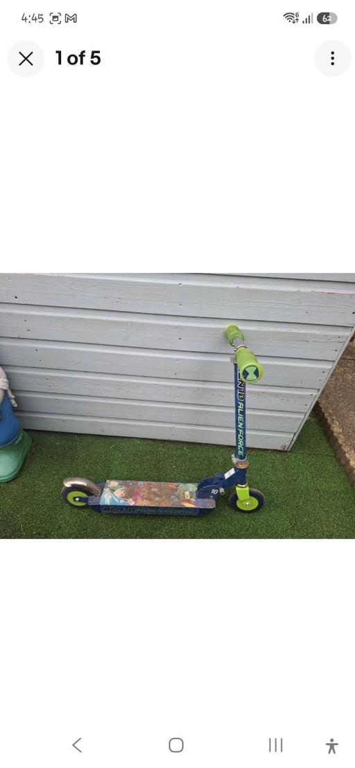  — 2 wheel ben 10 scooter