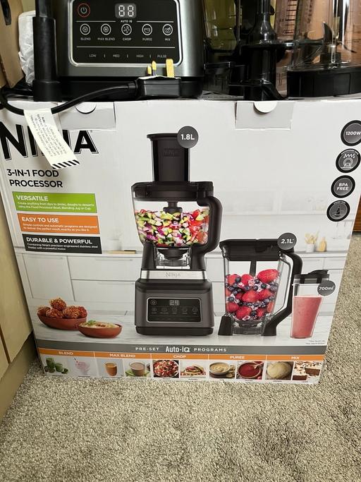  — Ninja brandnewBN800UK auto IQ food processor