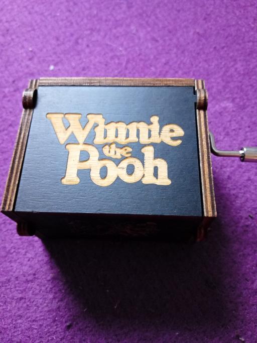  — brand new Winnie the Pooh wind up box