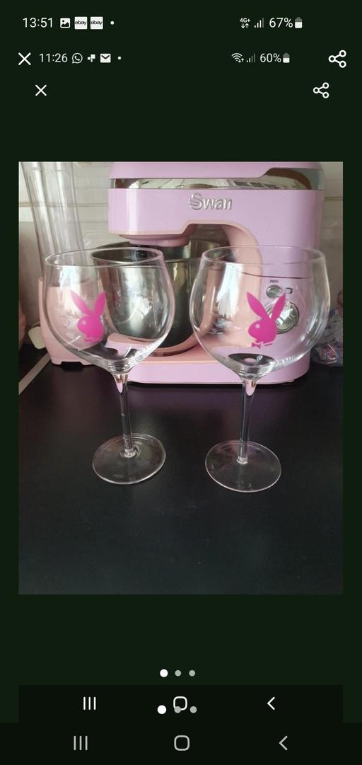  — pair giant playboy glasses x 2