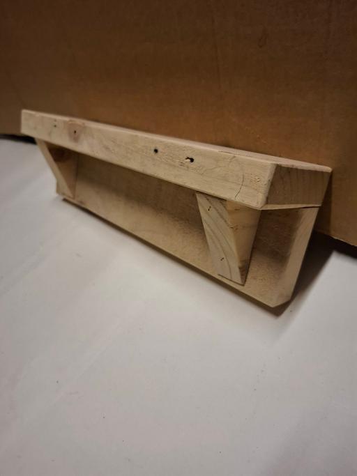  — small reclaimed wood chunky shelf
