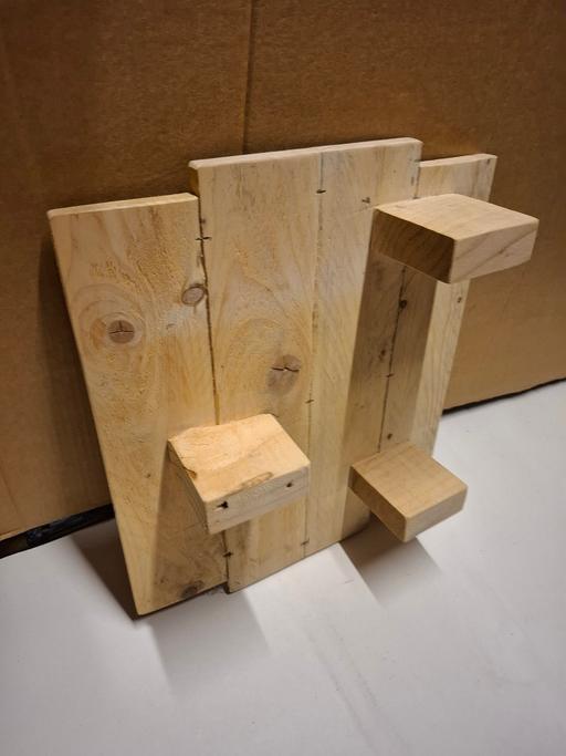  — wooden wall shelf