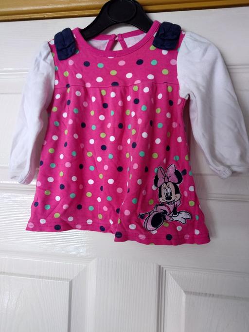  — Baby girls Minnie mouse dress size 3-6 months