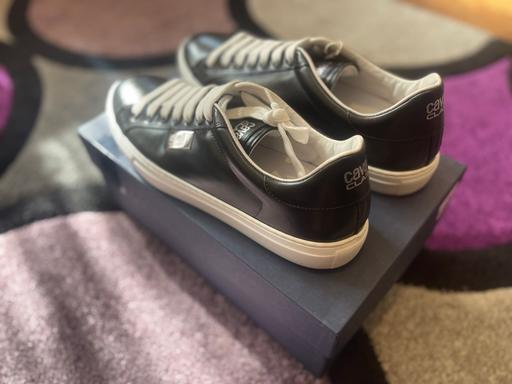  — Roberto Cavalli Class Leather Trainers Size 9