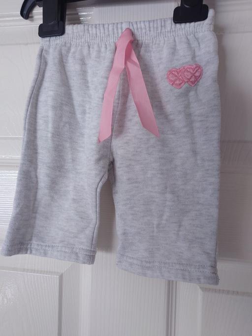  — Baby girls grey joggers size 0-3 months
