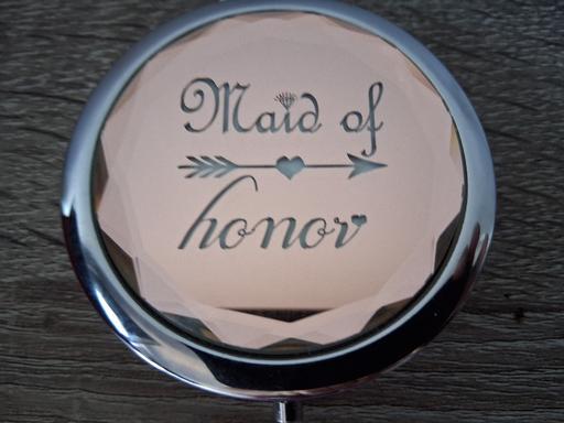  — Maid of Honor" compact mirror