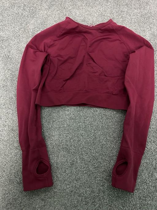  — woman sport top long sleeves size S