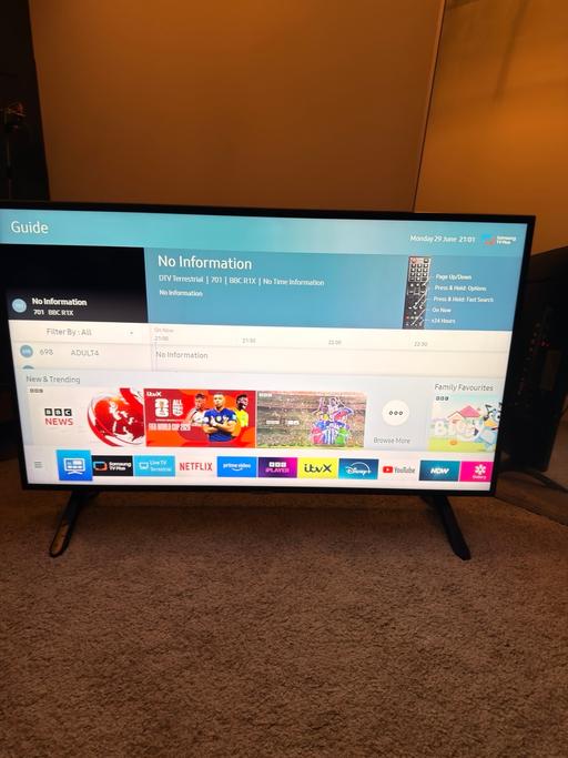  — Samsung 55 inch smart TV