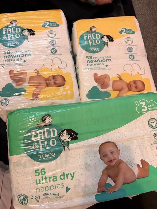  — Fred and Flo nappies