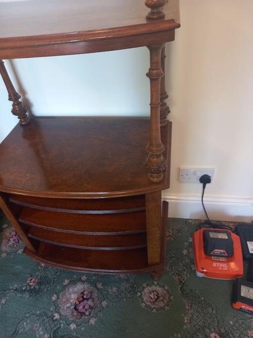  — antique walnut"what not" over 150 years old