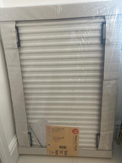  — Brand New White Radiator