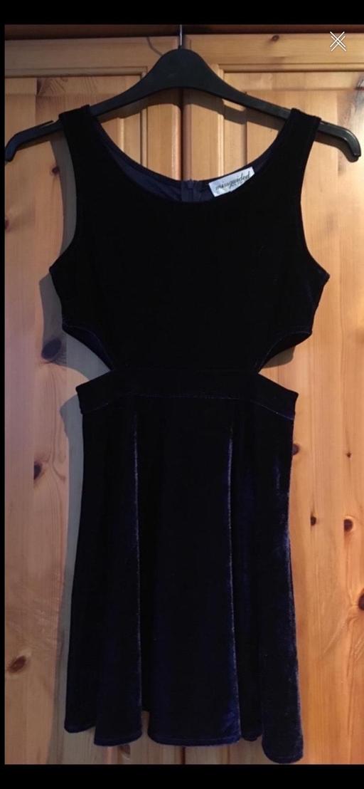  — Missguided Navy Blue Dress Size 6