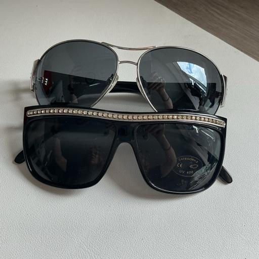  — 2 pairs of New Next sunglasses Diamanté trim
