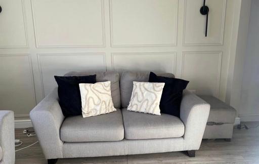  — 4 piece grey sofa set- Furniture Village