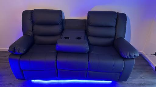  — New roma led recliner sofa