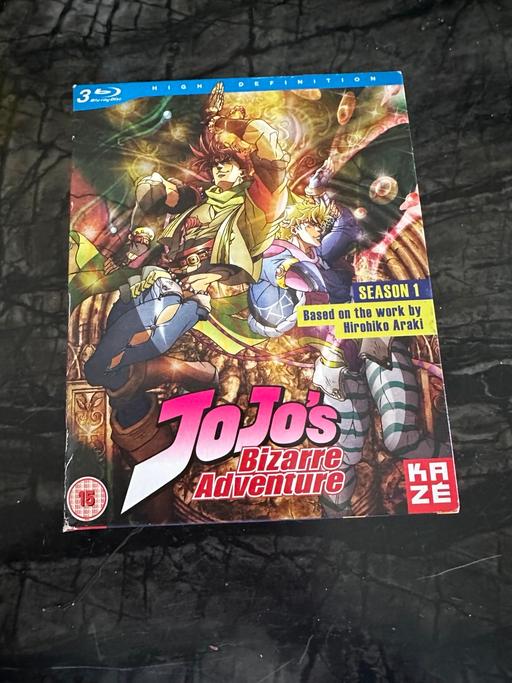  — JoJo’s Bizarre Adventure  Anime Blue- Ray