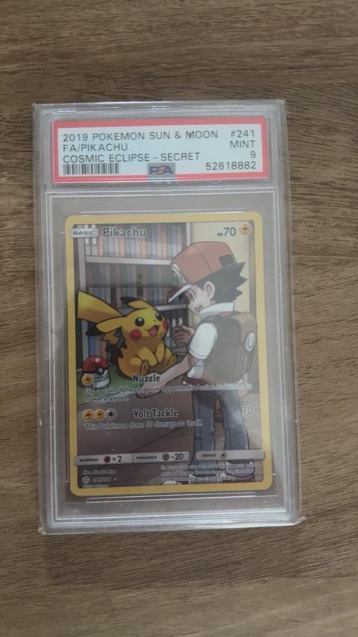  — PSA 9 Pikachu FA Secret 241/236