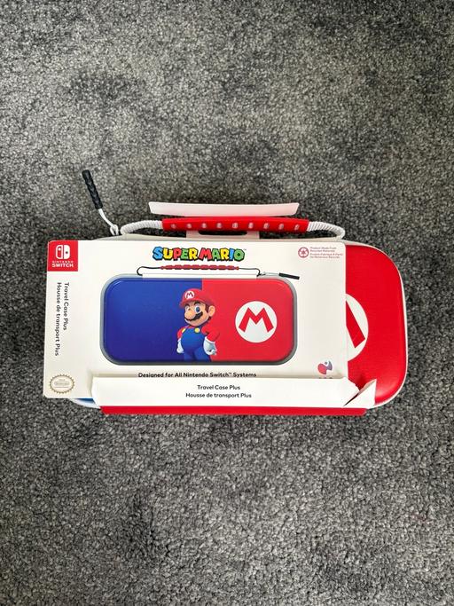  — NEW super Mario Nintendo switch case