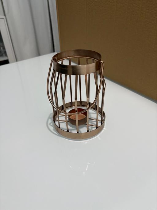  — Copper candle lantern Habitat