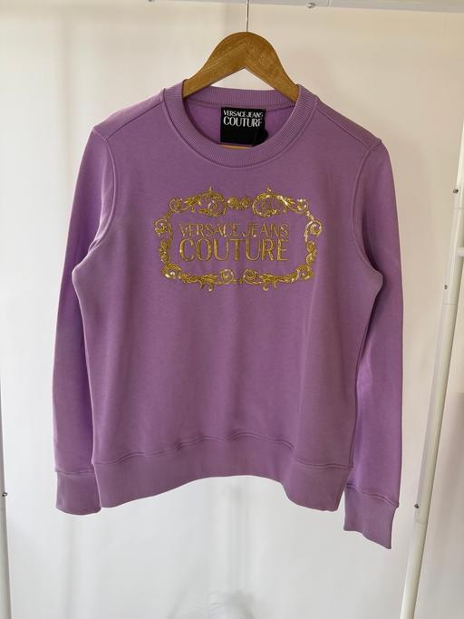  — Lilac Versace Jeans Couture Jumper