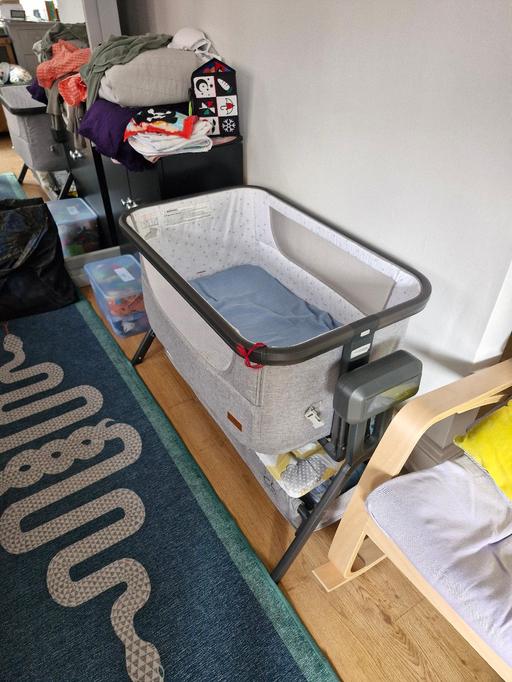  — Used Baby Co-Glide Electric Bedside Crib