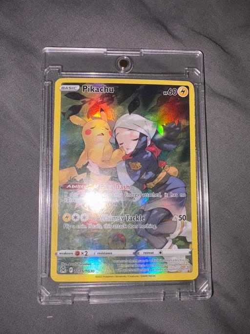  — Rare pikachu card