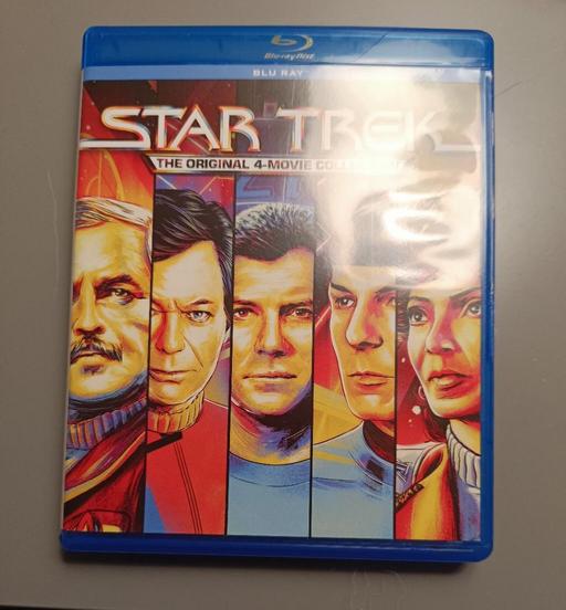  — star trek blu ray original 4 movie collection