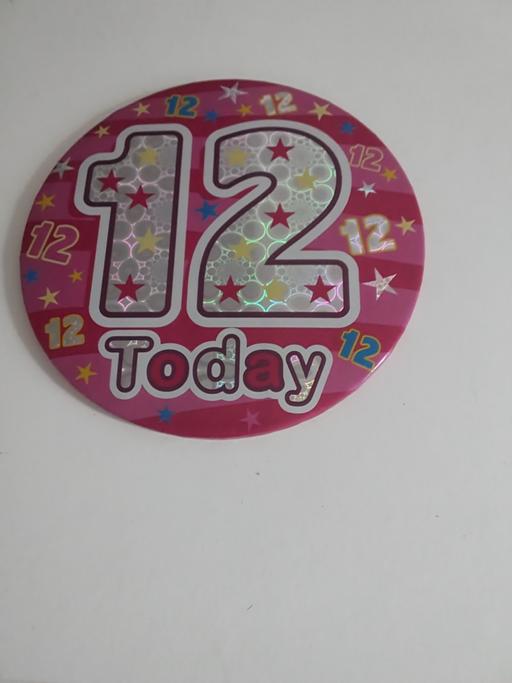  — Birthday badge