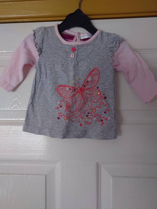  — Baby girls long sleeve top size 3-6 months