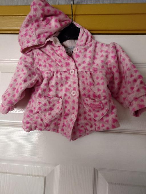  — Baby girls pink jacket size 3/6 months