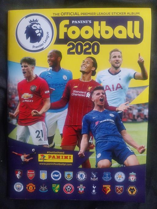  — PANINI's football 2020 sticker book