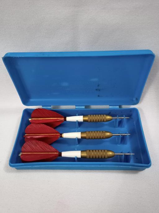  — VINTAGE TRU-FLITE BRASS DARTS.