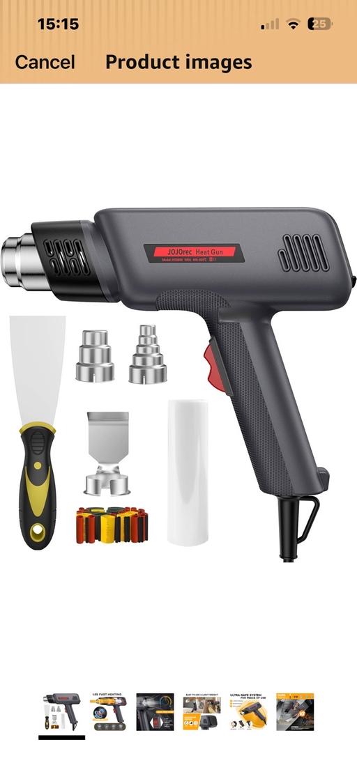  — Heat gun