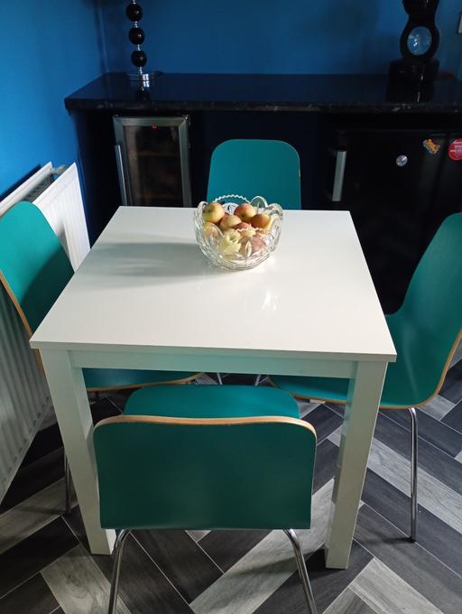  — table and chairs