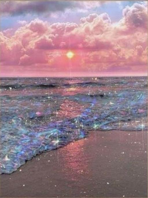  — New Glitz Sea Canvass Picture 50 x 70 CM