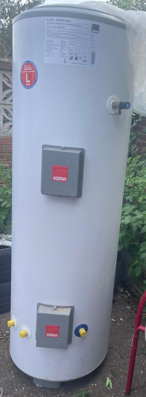  — UNVENTED INDIRECT CYLINDER 250 LITRES