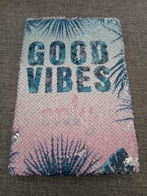  — Reversible Sequin Notebook New