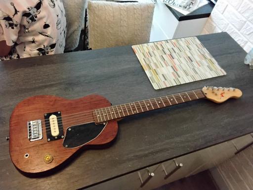  — guitar electric home made cool unusual 94 cms