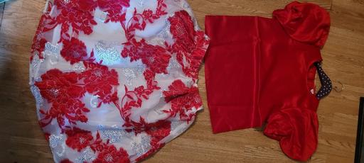  — girls skirt & top set age 14yrs