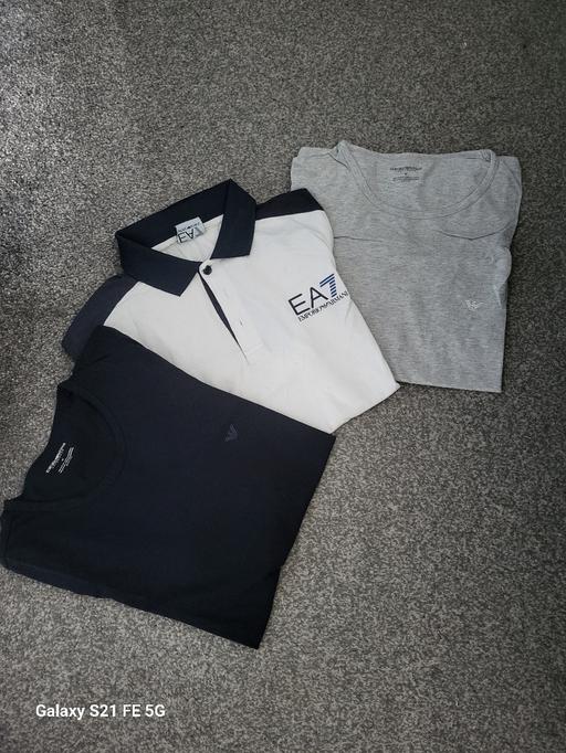  — Emporio Armani T Shirts x3