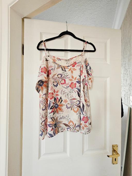  — Peacocks summer top, size 14..like new.